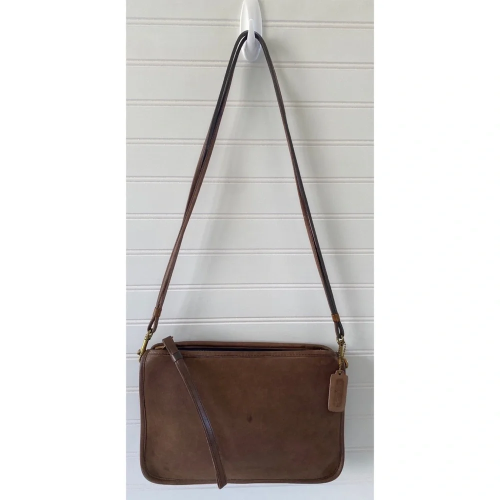 Coach Vintage Putty Bonnie Cashin Basic Shoulder Bag Purse Clutch New York City